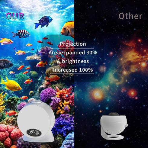lamp,4K 13 Galaxy Projector, Planetarium Star Projector,Bedroom Night Light,Rotatable Nebula Projector Replaceable HD