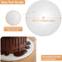 12 Inch (12 Pack) 1/2" BOARDS+ Sleek Cake Board Drums | Thick Rounds | Free Prop Up Tool | Sturdy Professional Looking