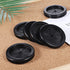 Ezymivs 1 Inch Grommets 6 Grommet Grommet Rubber for Wiring, Pieces Round Desk Firewall Hole Rubber Plugs Double-Sided