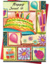 IDU 16th Birthday Card,16th Birthday Gifts & Decorations for Girls,Sweet 16 Party Decorations,Sweet
