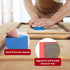 4Pcs Diamond Hand Polishing Pads for Sanding Ceramics Glass Tile Concrete Stone Marble Granite (60#, 100#, 200#, 400#)