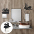 2 Funrous Pcs Bear Toilet Paper Holder Bear Towel Ring Holder for Bathroom Black Bathroom Cabin Decor Holders