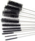 Honbay 10PCS 7.87Inch Set Set Nylon Tube Brush Cleaning Brush for Test Tube,Water Bottles, Drinking Straws, Eye
