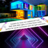 4-Pin 10mm RGB LED Light Strip Connectors, 100 Pieces Solderless Adapter Terminal for SMD 5050 RGB Strips