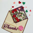 Quilling Cards, Thank You Card, Grateful Thankful Card Flower for Him, Her, Friend, Boss, Mom, Dad with Thank you