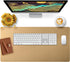 Bloss Gold Desk Mat, PU Large Mouse Pad for Desk, Desk Matt
