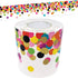 Teacher Created Resources Confetti Straight Rolled Border Trim, 50ft for Bulletin Boards, Walls, Classrooms, Offices