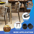 3/4 Inch 50 PATIKIL Plastic Tubing End Caps, Pcs Round Hole Plug Insert for Round Iron Pipe Chair Leg Table Bookshelves