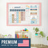 Hadley Designs Boho Calendar For Classroom Elementary Classroom Must Haves - Classroom Calendar Set Bulletin Board Sets For Teachers, Bulletin Board Calendar, School Calendar For Classroom by Hadley Designs