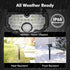 30 LED/3 White,2 Pack AloftSun Solar Motion Sensor Outdoor Lights,Waterproof Motion Sensor Spot Lights- Modes Solar