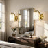 Wall Sconces Lights Lamp for Bedroom Bathroom, Modern Vanity Light Fixtures, Gold Farmhouse Wall Mount Lighting
