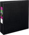 Avery Durable 3 Ring Binder, 1 Black Binder, 3" Slant Rings (27650)