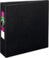 Avery Durable 3 Ring Binder, 1 Black Binder, 3" Slant Rings (27650)