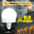 Rechargeable Battery Operated Light Bulbs, 300LM E26 Screw in (Magnetic Detachable) Light Bulb for Lamps with Remote Control Dimmable Timer, Wireless Puck Emergency Lamp for Non-Hardwired Wall Sconce by Kandicyar