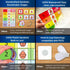 How do You Feel Feeling Chart - Premium Durable Plastic Communication Cards for Special Education Classroom