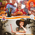 Yeaqee 120 Pieces Halloween Pens, Pumpkin Skull Bat Rollerball Gel Ink Pens for Student Stationery Supplies