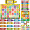 Colorful Crayon Calendar Bulletin Board Set Crayons CTP Bulletin Board Calendar Seasons