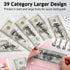 Sooez Budget Binder with Zipper Cash Envelopes & Expense Sheets for Budgeting and Saving Money, Money Organizer