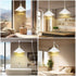 13FT LYOOWNG Plug in Pendant Light, Bigger Hanging Lights with Plug in Cord On/Off Switch, Industrial Plugin Hanging