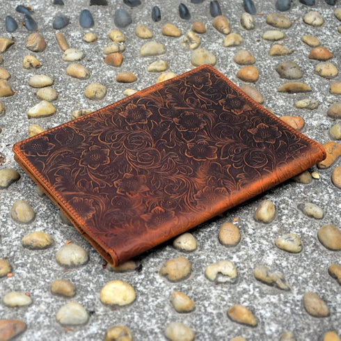 JJNUSA Leather Cover Compatible with Rocketbook Flip - Executive 6" x 8.8" and Steno Notes 6" x 9" Spiral Notebooks