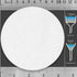 ZENPORE 11 cm Lab Filter Paper, Standard Qualitative Grade 4, Fast Flow 110 mm (Set of 3 x 100 discs)