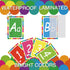 YIYDONG 36 Set, Set Alphabet Bulletin Board Alpethabet Line ABC Number Poster Classroom Decorating Preschool English