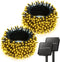 Brightown 2 Pack Solar String Lights Outdoor Waterproof, 80FT 200 LED Solar