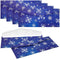 Whaline 150Pcs Christmas Money Envelope, Blue White Snowflake Cash Envelope for Holiday Mailing and Invitations