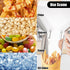 Popcorn Scoop and Salt Shaker, Stainless Steel Scooper for Filling Foods into Bags, Home Theater Popcorn Machine