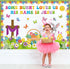 Pasimy Easter Bulletin Board Decorations Set, Christian Easter Classroom Decorations for Spring Birthday Party
