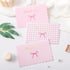 Envelopes,50 Pack Crisky Thank You Cards with Pink Thank You Cards Bulk Bow Style for Baby Shower, Birthday, Wedding