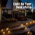 20 Pack, PATIOWIN Solar Step Lights Solar Powered Deck Lights of Waterproof LED for Stairs, Fence, Yard, Patio