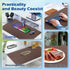 Wireless Charging Desk Mat with Desk Pad, Large Mouse Pad for Desktop Charging, Waterproof Leather Non-Slip Protector