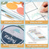 Calendar Bulletin Board Set - Seasons Weather Chart CTP Display with Stickers for School Classroom (Rainbow Style)