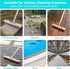 Enwomaty 62" Concrete Scrub Brush - Concrete Brush Wire Broom with Long Handle - Deck Brushes for Scrubbing Heavy Duty