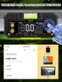 YIF Wireless Digital Angle Finder Tool, Dual Axis, Magnetic Angle Finder with Clear Display for Absolute Measurement
