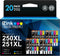 E-Z Ink Compatible Ink Cartridges Replacement (20 Pack) for Canon 250 251 XL with Pixma MX922, MG5520