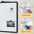 Mr. Pen Dry Erase Board, 18” x 24” with Black Marker, Black Frame, Magnetic Whiteboard for Wall