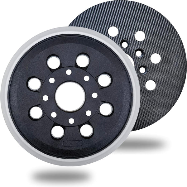 5 Inch 8 Hole Hook-&-Loop Sander Backing Pad Replacement for Bosch RS035, Fits ROS10 and ROS20VS - 1 Pack