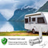 3 Pcs Cabinet Locks with Keys, 1-1/2'' Cam Lock Keyed Alike for Mailbox and Secure Drawer RV Storage