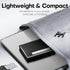 Padike Business Card Holder Case Professional PU Leather & Stainless Steel Multi Wallet Credit Card ID Case for Men &