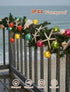 8.5 Set 10 Ft Nautical Fishing Float String Lights, Plug in Beach Themed Buoy Lights of LED Tiki Bar Lights Indoor Home