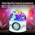 SKYLAR Disco Ball Speaker with 6 Light Modes, Bluetooth Connectivity, HiFi Audio, USB Powered for Parties & Weddings