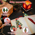 LIUBUJINGYING 32 Sets Cartoon Bookmarks Craft Kits DIY Character Holiday Bookmarks with Santa Snowman Reindeer Design