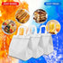 30 Pack 9.4 5.9 9.2 Insulated Take Away Bags, White Reusable Grocery Bag Small Cooler Thermal Bag for Milk Tea, Hot