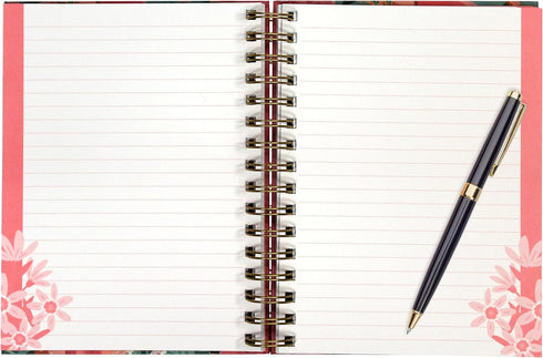 Set Hallmark Journal and Stationery (Journal, List Pads, Pocket Notepad and Large Notepad) Leopard Floral