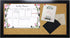 VViViD Cork Bulletin Board (Black Framed - 8.5" x 15") by VViViD