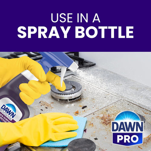 1 2) Commercial (Packaging P&G Professional DAWN Kitchen Surface Degreaser - GAL (Case of - For Removing Grease Found