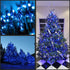 YULETIME 200 Blue Christmas Lights, Pack of 2 Sets 33 Feet 100 Count UL Certified Incandescent String Lights