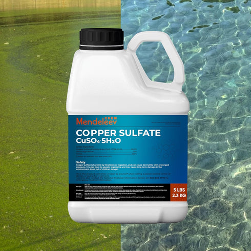 Copper Sulfate Crystals, 5 Lb Granular, EPA Free